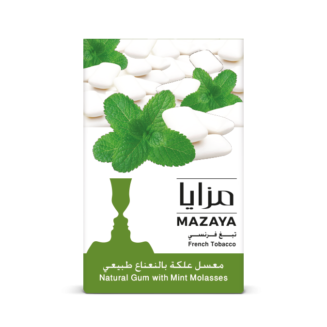 MAZAYA 50g GUM WITH MINT