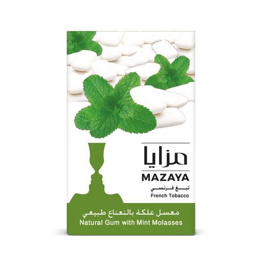 MAZAYA 50g GUM WITH MINT